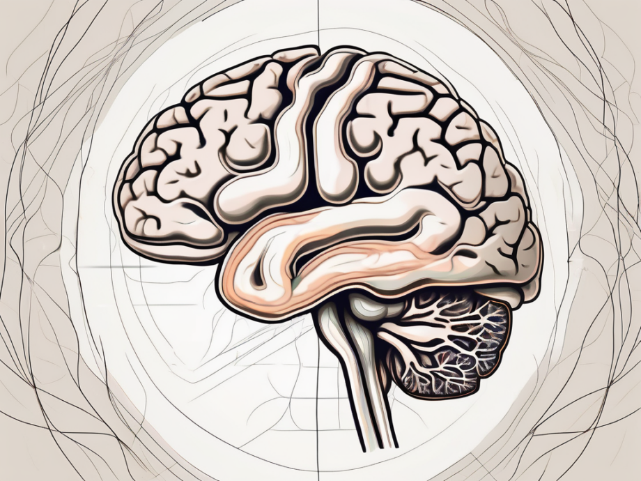 what is the olfactory nerve The human brain highlighting the olfactory nerve as a pathway from the nasal cavity to the brain