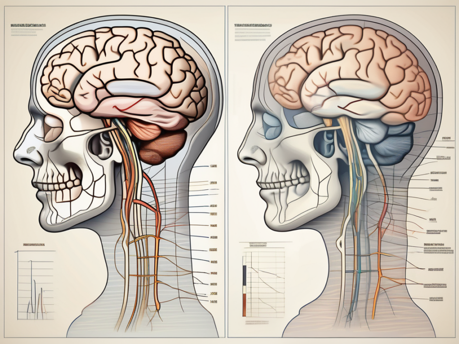 The brain's anatomical structure